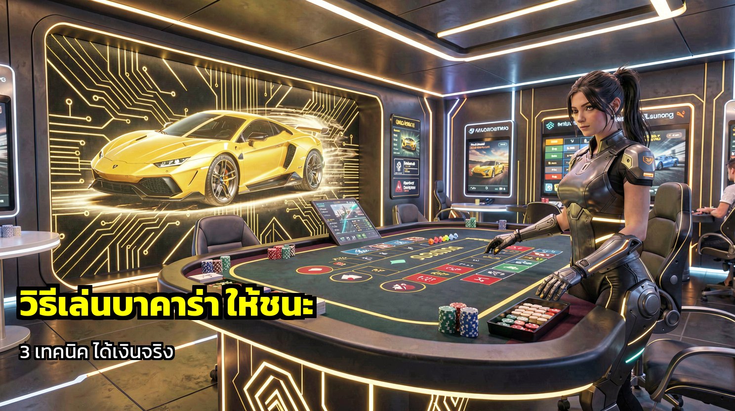 วิธีเล่นบาคาร่า ให้ชนะ