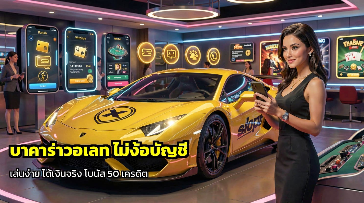 บาคาร่าวอเลท ไม่ง้อบัญชี